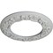 Ekena Millwork Ribbon with Bow Ceiling Medallion (Fits Canopies up to 7 1/2"), 12 1/4"OD x 7 1/2"ID x 7/8"P, Frost CM12RIFRF - alternate 4